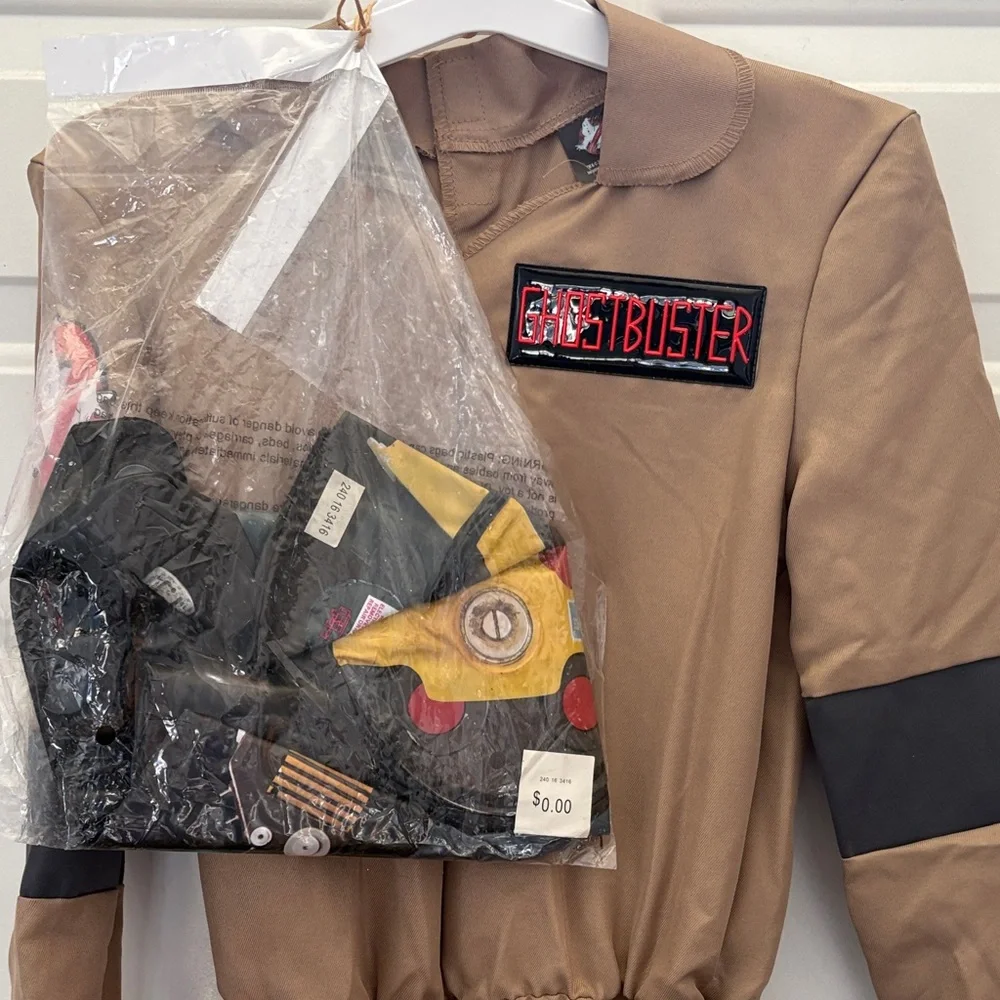 GHOSTBUSTERS S (4-6) Halloween costume NEW